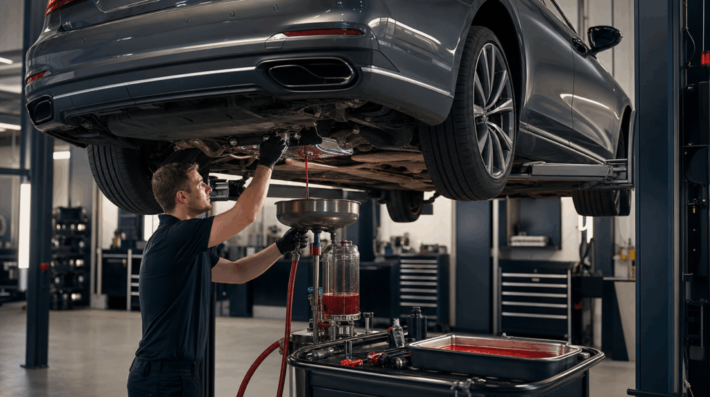 Cambio de aceite de la caja de cambios Mercedes: precio y cuándo hacerlo